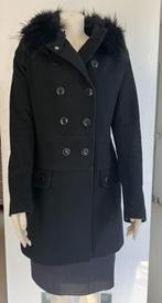 Phard winterjas maat l met bontkraag kleur zwart., Zwart, Phard, Ophalen of Verzenden, Zo goed als nieuw