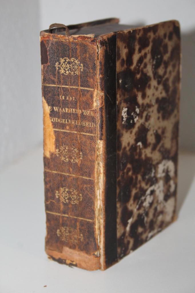 Daniel Le Roy - De Waarheid der Heilige Godgeleertheid 1752, Antiek en Kunst, Antiek | Boeken en Bijbels, Ophalen of Verzenden