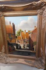 Stadsgezicht Jan Beekhout (1937), Antiek en Kunst, Kunst | Schilderijen | Klassiek, Ophalen