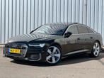 Audi A6 50 TFSIe Quattro 3x S line Pano Virtual Massage VOL!, Auto's, Audi, Automaat, 4 cilinders, Zwart, Bedrijf