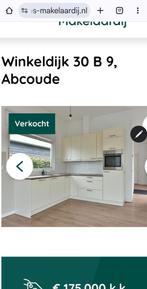 Volledige keuken uit 2018, Huis en Inrichting, Keuken | Complete keukens, Ophalen, Hoekkeuken, Zo goed als nieuw, Kunststof