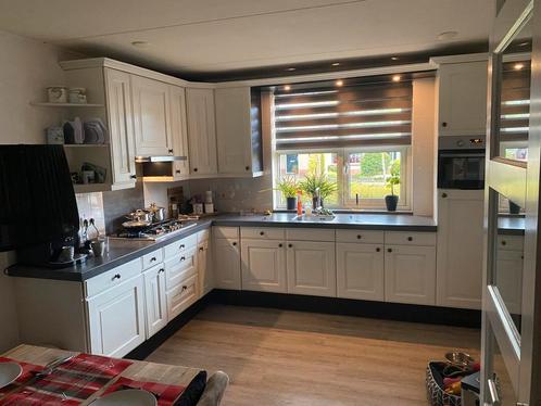 Hoekkeuken, Huis en Inrichting, Keuken | Complete keukens, Gebruikt, Hoekkeuken, Kunststof, Ophalen
