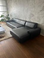 Leren chaise longue bank, Ophalen, Hoekbank, 300 cm of meer, Zo goed als nieuw