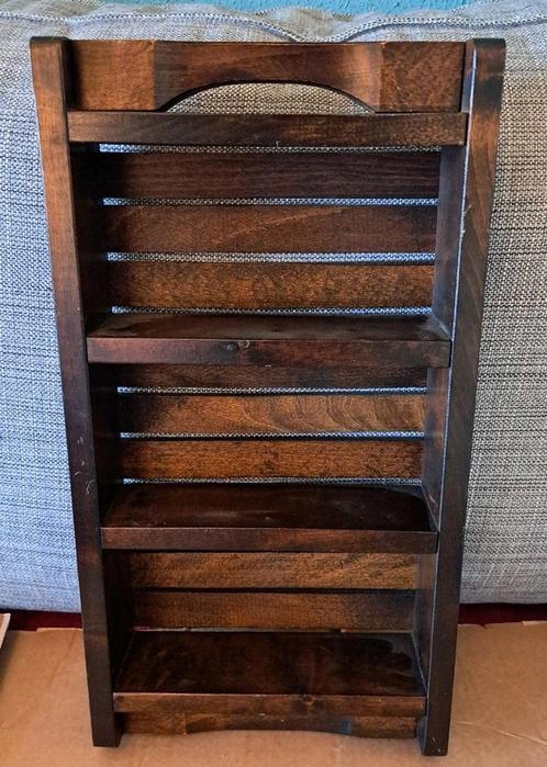 Antieke eikenhouten Nederlandse baksteenvorm/ wandplank, Antiek en Kunst, Antiek | Gereedschap en Instrumenten, Ophalen