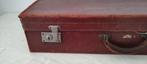 K337 LEDEREN vintage koffer, zeer fraai, Gebruikt, -, -, Leer