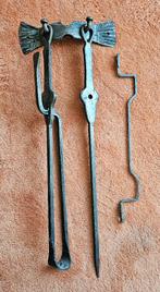 Tang en Pook  wandset openhaard, Huis en Inrichting, Haarden, Ophalen of Verzenden, Zo goed als nieuw, Vrijstaande haard, Houthaard