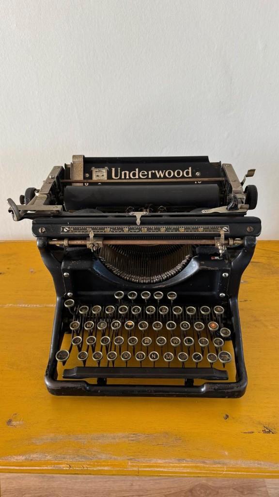 Underwood No. 6 typemachine antiek  1930, Diversen, Typemachines, Gebruikt, Ophalen