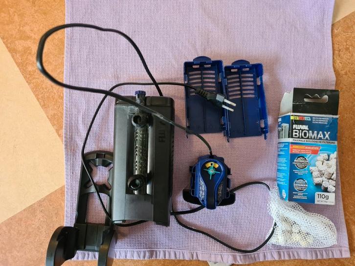 Aquarium filter FLUVAL U2, Dieren en Toebehoren, Vissen | Aquaria en Toebehoren, Gebruikt, Filter of Co2, Ophalen of Verzenden