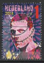 248 R  Nederlandse DJ 2014, Postzegels en Munten, Postzegels | Nederland, Na 1940, Verzenden, Gestempeld