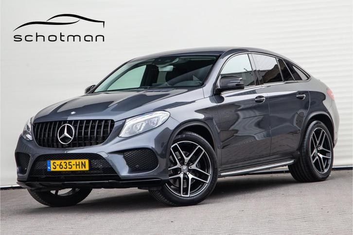 Mercedes-Benz GLE Coupe 400 4MATIC AMG Sport Edition. Leder,, Auto's, Mercedes-Benz, Te koop, GLE Coupé, 4x4, ABS, Achteruitrijcamera