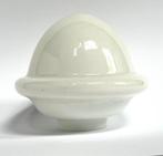 Eikel plafondlamp melkglas  jaren 1930 GISO, Ophalen of Verzenden, Zo goed als nieuw