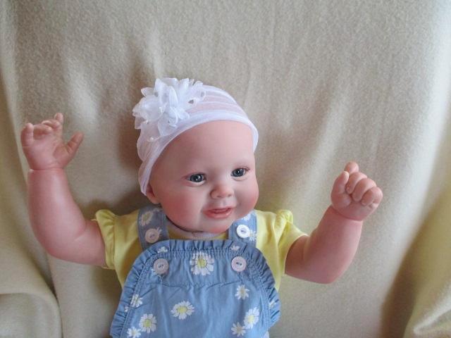 reborn kodelientje, Verzamelen, Poppen, Zo goed als nieuw, Pop, Levensecht of Reborn, Ophalen of Verzenden