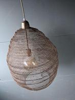 Hanglamp goudkleurig, Huis en Inrichting, Ophalen, Zo goed als nieuw, Metaal, 50 tot 75 cm