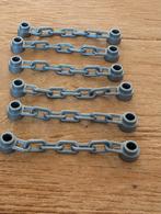 Lego kettingen mat zilver 6x, Kinderen en Baby's, Speelgoed | Duplo en Lego, Ophalen of Verzenden, Zo goed als nieuw, Lego
