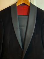 smoking- bijna ongedragen fluwelen colbert slim fit, Kleding | Heren, Maat 48/50 (M), Zwart, Ophalen of Verzenden, Zo goed als nieuw
