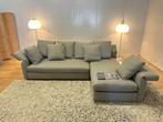 ZGAN Minotti Collar Hoekbank met Bijzettafel - NP: €20.000, Huis en Inrichting, Bankstel Bank Sofa Hoekbank Design bank, 150 tot 200 cm