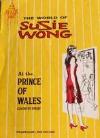 Programmaboekje van Suzie Wong in 1959 in Londen, Alle leeftijden, Drama, Ophalen of Verzenden, Zo goed als nieuw
