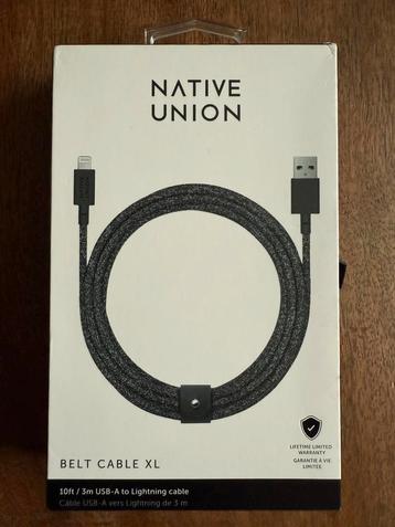 Native Union Belt Cable XL - 100W - Cosmos Black beschikbaar voor biedingen