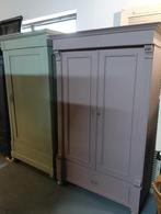 Oude kast/brocante kast/antieke kast/kast/krijtverf/hout, Ophalen of Verzenden