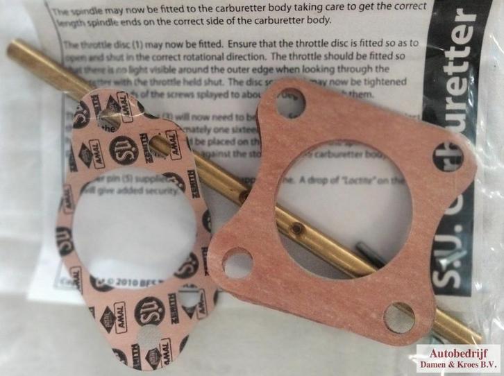 Carburateur revisieset WZX989, Auto-onderdelen, Brandstofsystemen, Nieuw, Ophalen of Verzenden