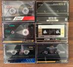 Nieuw en z.g.a.n. cassettebandjes 6 stuks, Cd's en Dvd's, 2 t/m 25 bandjes, Overige genres, Ophalen of Verzenden, Zo goed als nieuw