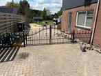 Poort met hekwerk, Ophalen, Gebruikt, IJzer