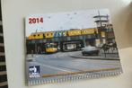 NVBS Kalender 2014 Nederlandse trein spoorwegen tram NS TOP, Ophalen of Verzenden, Weekkalender, Zo goed als nieuw