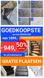 Traprenovatie GOEDKOOPSTE VAN NL, Doe-het-zelf en Verbouw, Ophalen, Nieuw