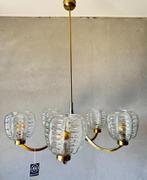 Vintage hollywood regency hanglamp, Niet ingevuld, Gebruikt, Mid century modern, Niet ingevuld