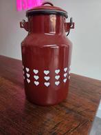 Emaille Voorraadpot 2 Liter - Vintage, Antiek en Kunst, Antiek | Emaille, Ophalen of Verzenden