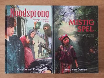 Noodsprong + Mistig spel, G. v Dalen/ A. v Deelen samen €8,- beschikbaar voor biedingen