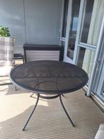 TUINTAFEL rond 1.10, hoog 75 cm, merk Royal Patio, Ophalen, Gebruikt, Rond, Metaal