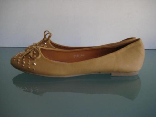 GRATIS VERZENDEN | NIEUWE camel bruine ballerina's 36, Kleding | Dames, Schoenen, Nieuw, Ballerina's, Bruin, Verzenden