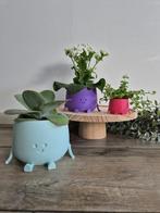 Leuke vaasjes "happy face", Kunststof, Overige kleuren, Nieuw, Ophalen of Verzenden