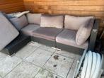 Wicker tuinbank lounge, Tuin en Terras, Tuinsets en Loungesets, Ophalen of Verzenden, Gebruikt, Wicker, Bank