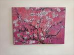 Amandel bloesem roze schilderij, 50 tot 75 cm, Nieuw, Ophalen of Verzenden, Schilderij