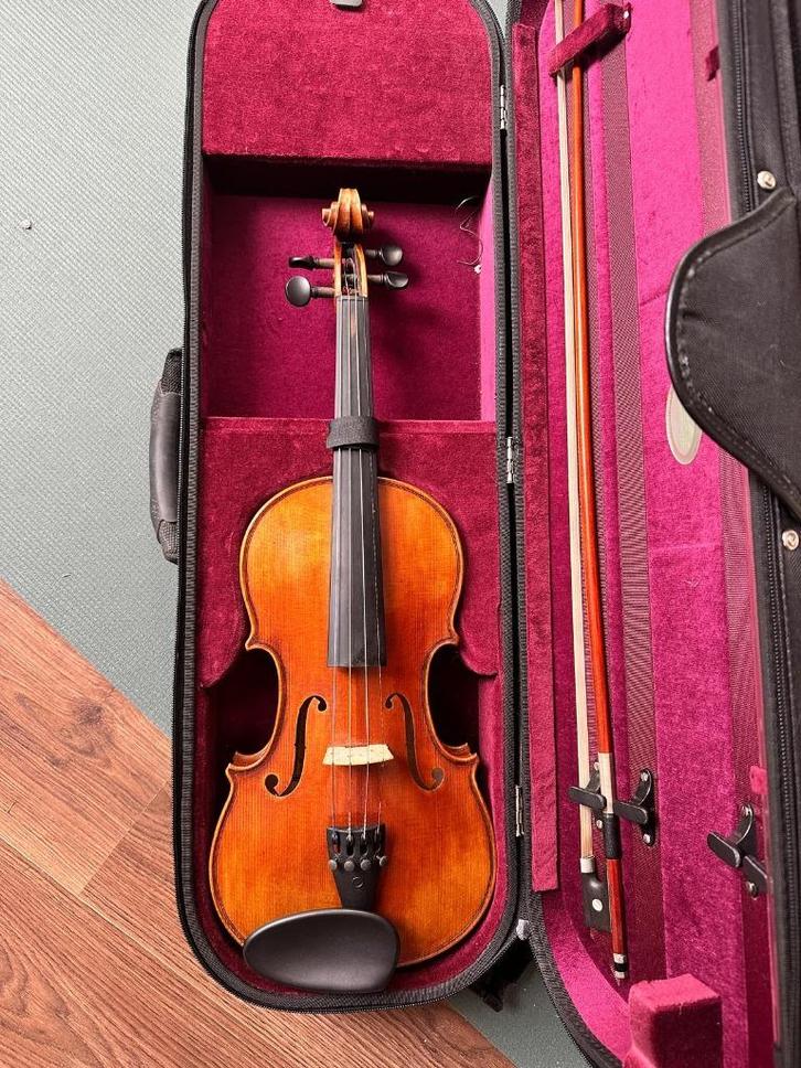 Scott Cao 4/4 viool, Muziek en Instrumenten, Strijkinstrumenten | Violen en Altviolen, Zo goed als nieuw, Viool, 4/4-viool, Met koffer