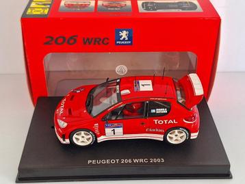 AutoArt Peugeot 206 Wrc 2003 Winner Rally Argentina 13511 beschikbaar voor biedingen