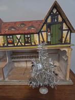 oude kerstversiering tinsel boompje, Ophalen of Verzenden, Gebruikt