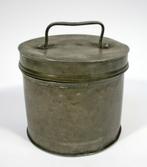 Tinnen boter- of gortbus, 19e eeuw, Antiek en Kunst, Ophalen of Verzenden