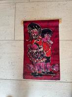 Wandkleedje gebatikt ., Ophalen of Verzenden