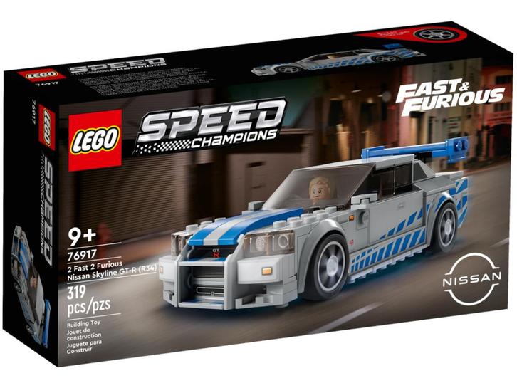 Lego Speed: 76917 2 Fast 2 Furious Nissan Skyline GT-R (R34), Kinderen en Baby's, Speelgoed | Duplo en Lego, Nieuw, Ophalen of Verzenden