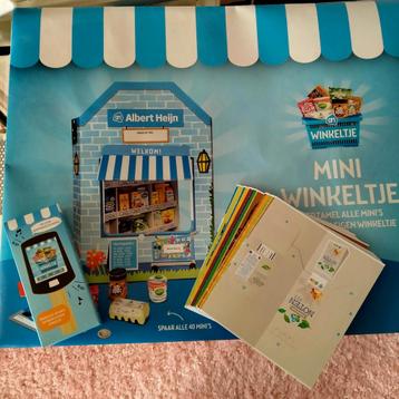 AH mini's complete set met winkel bewaardoos en handscanner  beschikbaar voor biedingen