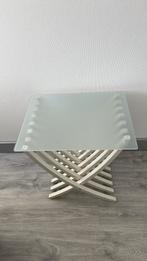 Nachtkastjes, Huis en Inrichting, Slaapkamer | Nachtkastjes, Gebruikt, Glas, 45 tot 65 cm, 55 tot 70 cm