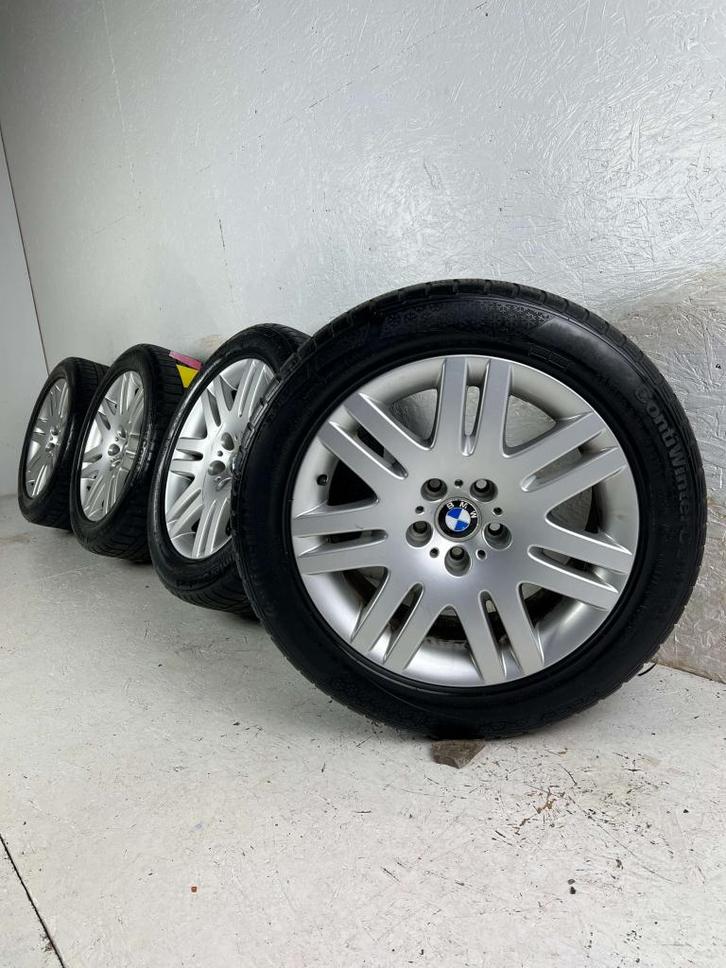 Originele BMW 7-Serie velgen 18" 5x120 Style 93 winterset, Auto-onderdelen, Banden en Velgen, Banden en Velgen, Winterbanden, 18 inch
