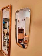 Vintage Wandspiegel Spiegel Mirror Messing Goud, Huis en Inrichting, Woonaccessoires | Spiegels, Minder dan 50 cm, Ophalen of Verzenden
