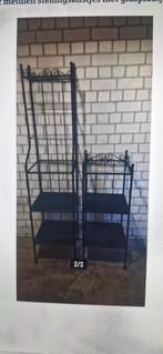 2 metalen stellingkastjes met glasplaatjes vandaag ophalen, Huis en Inrichting, Kasten | Stellingkasten, Ophalen