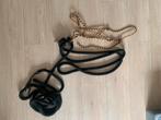 Nieuw! Natural hackamore: touwhalster teugel en leadrope., Ophalen of Verzenden, Zo goed als nieuw