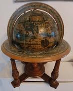 Doe een bod. Antieke globe, wereldbol op standaard, Ophalen of Verzenden