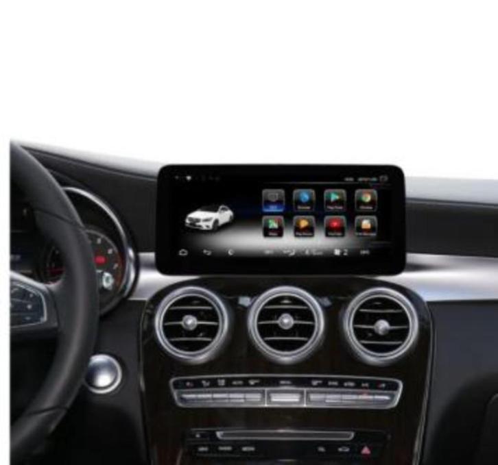 Android 14 Navigatie Mercedes GLC 2014 apple carplay usb, Auto diversen, Autoradio's, Nieuw, Ophalen of Verzenden